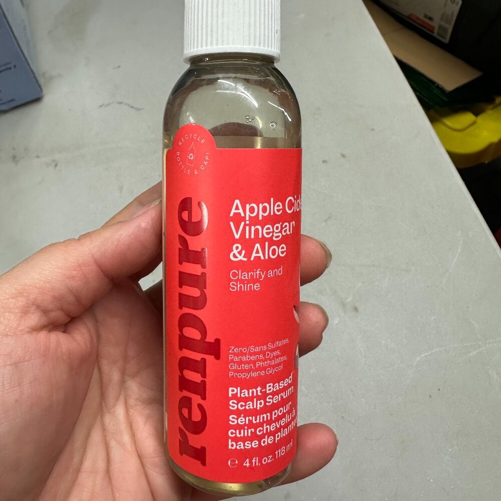 Renpure Apple Cider Vinegar and Aloe Scalp Serum 4 fl oz